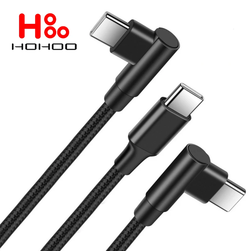 

100W USB C To USB C Cable PD Fast Charger Charging Type C to Type C Data Cord For POCO MacBook ipad Samsung Oneplus Xiaomi Cable