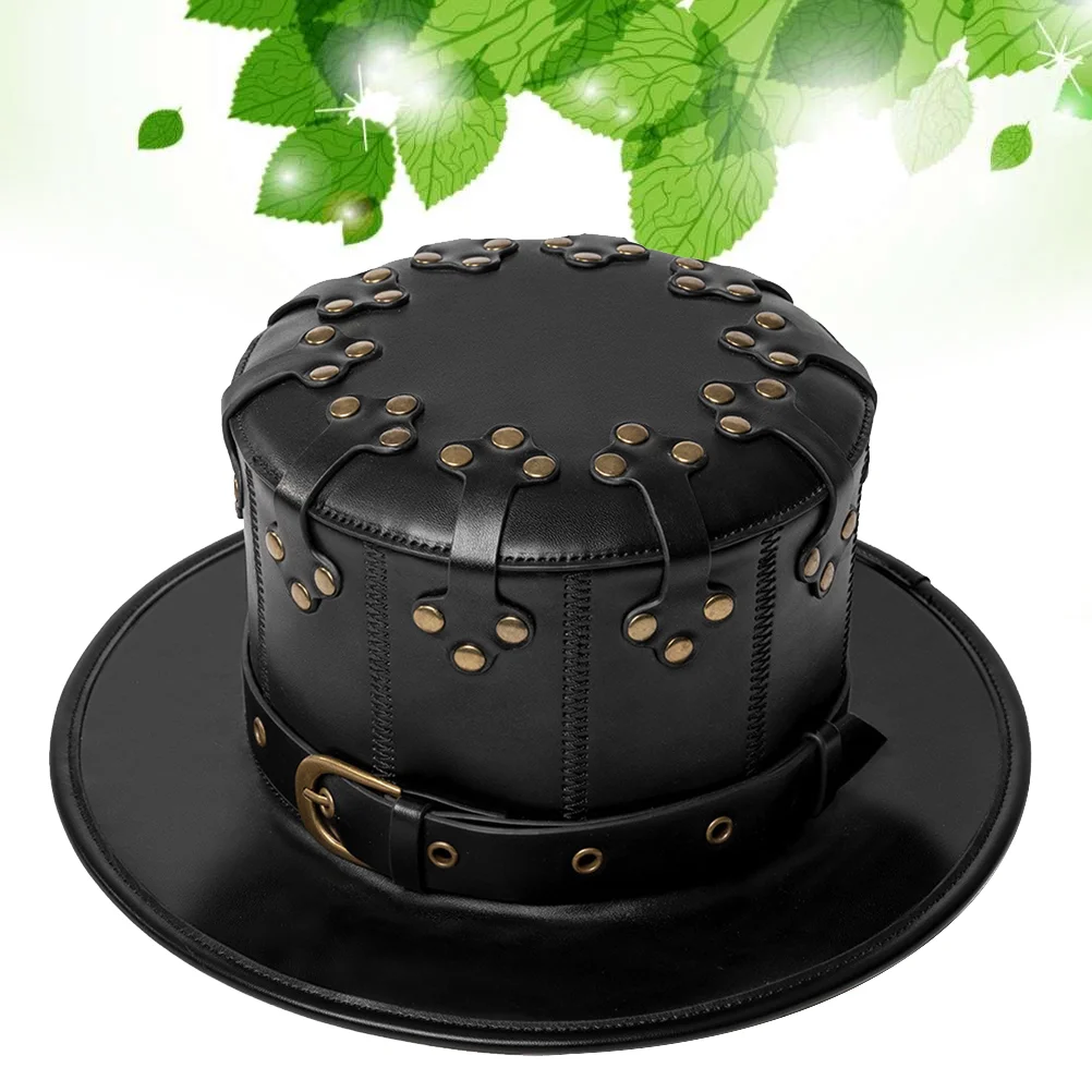 

Шт. 1, шляпа с высокой кепкой, джентльмен, джаз, Хэллоуин, костюм в стиле панк, вечерние шляпы для взрослых, черный, легкий, премиум-класса