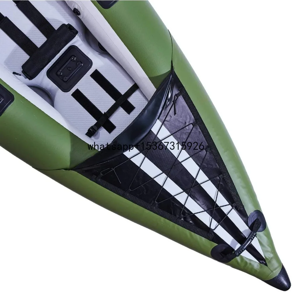 Надувной рыболовный каяк Steelhead — надувной для рыбалки включает весло сиденье