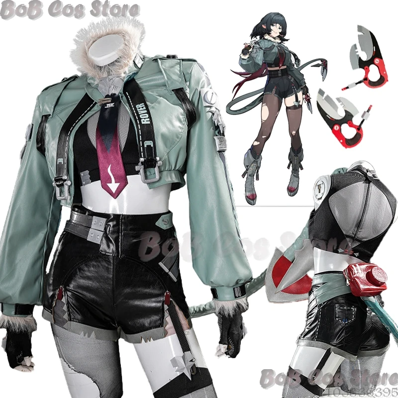 Женский костюм для косплея ZZZ Jane Doe