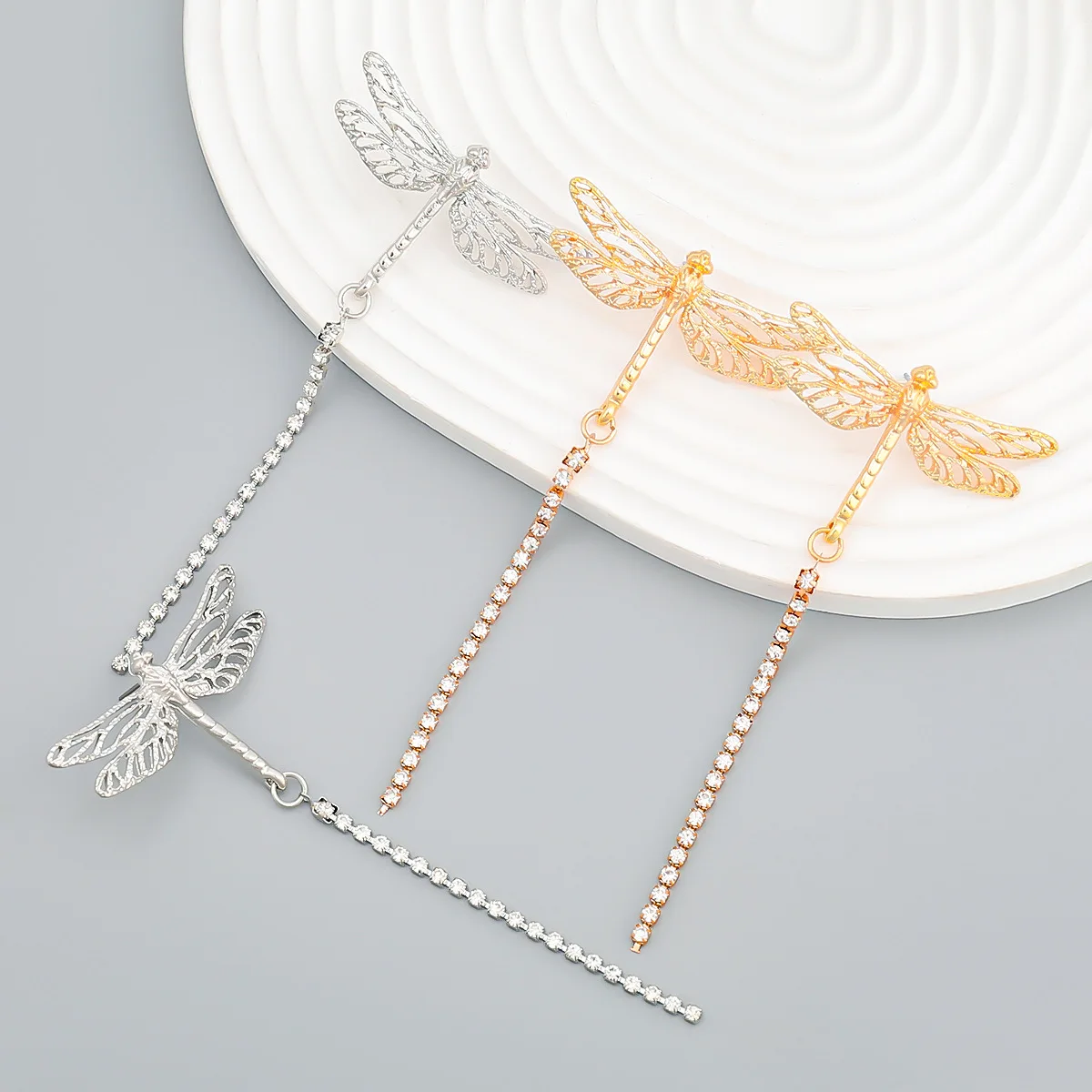 

New Za Long Dragonfly Earrings for Women