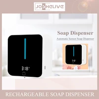 automatic induction soap dispenser hand washing machine wall mounted foam washing mobile phone household charging