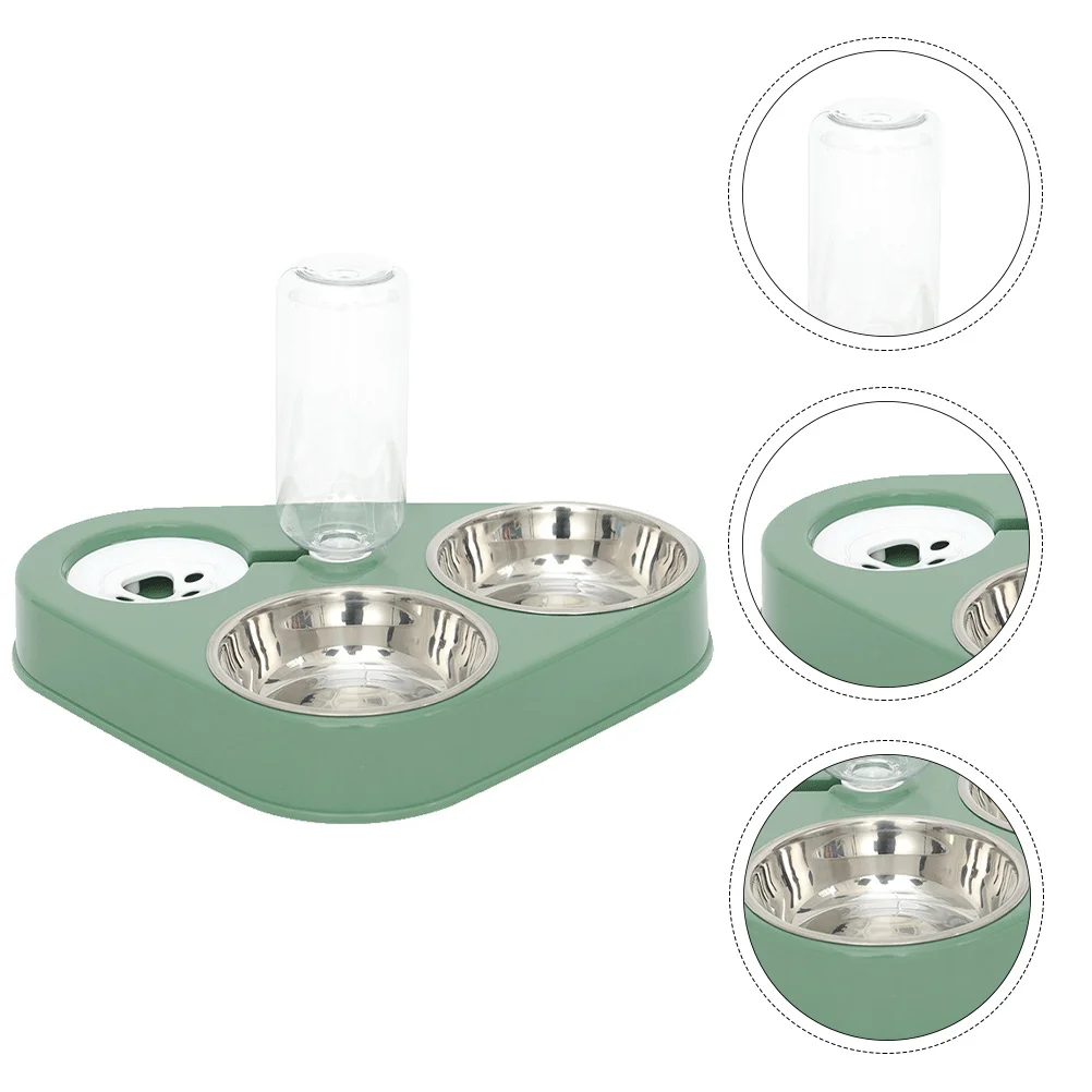 

Pet Water Feeder Cat Dispenser Bottle Bowl Feeding Automatic Dog Puppy Bowls Dispensers Waterer Timer Station Kitten Fountain