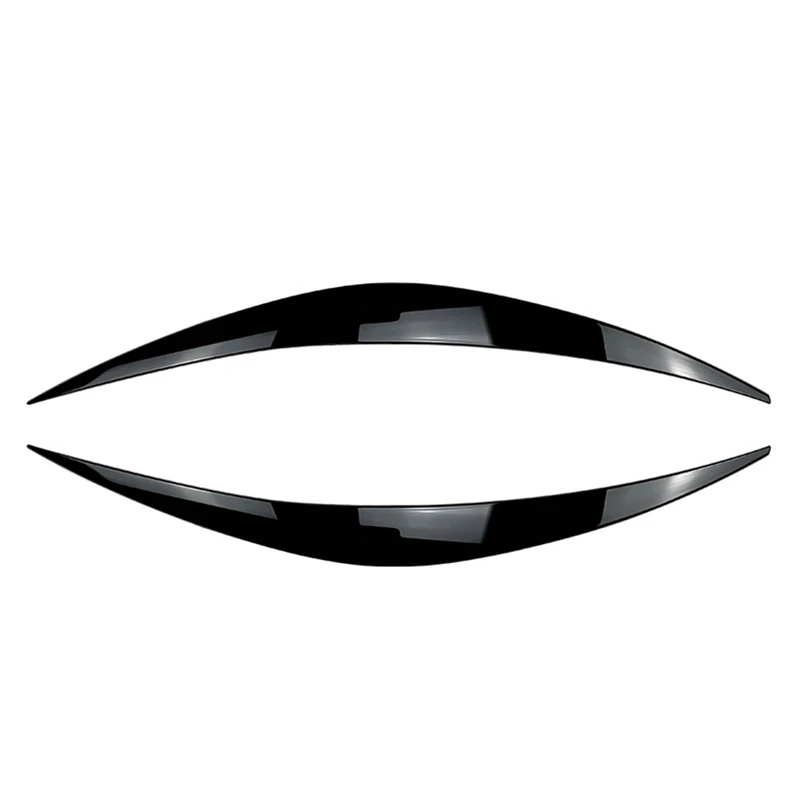 

For Hyundai I30 I30N MK3 2017-2019 Front Headlight Cover Garnish Strip Eyebrow Cover Trim Sticker