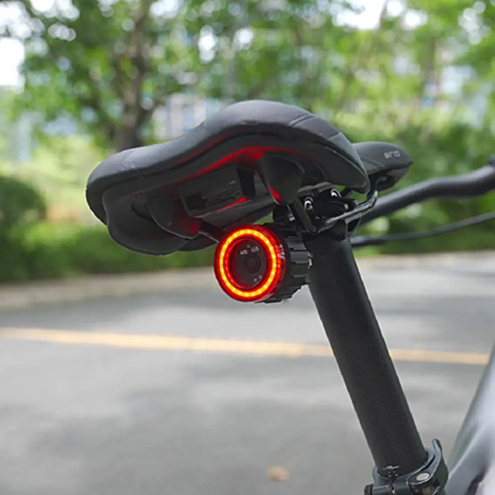 

MEROCA Bicycle Taillight Smart Brake Sensing USB Charging IPX5 Waterproof LED Bike Rear Light Bicycle Accessories