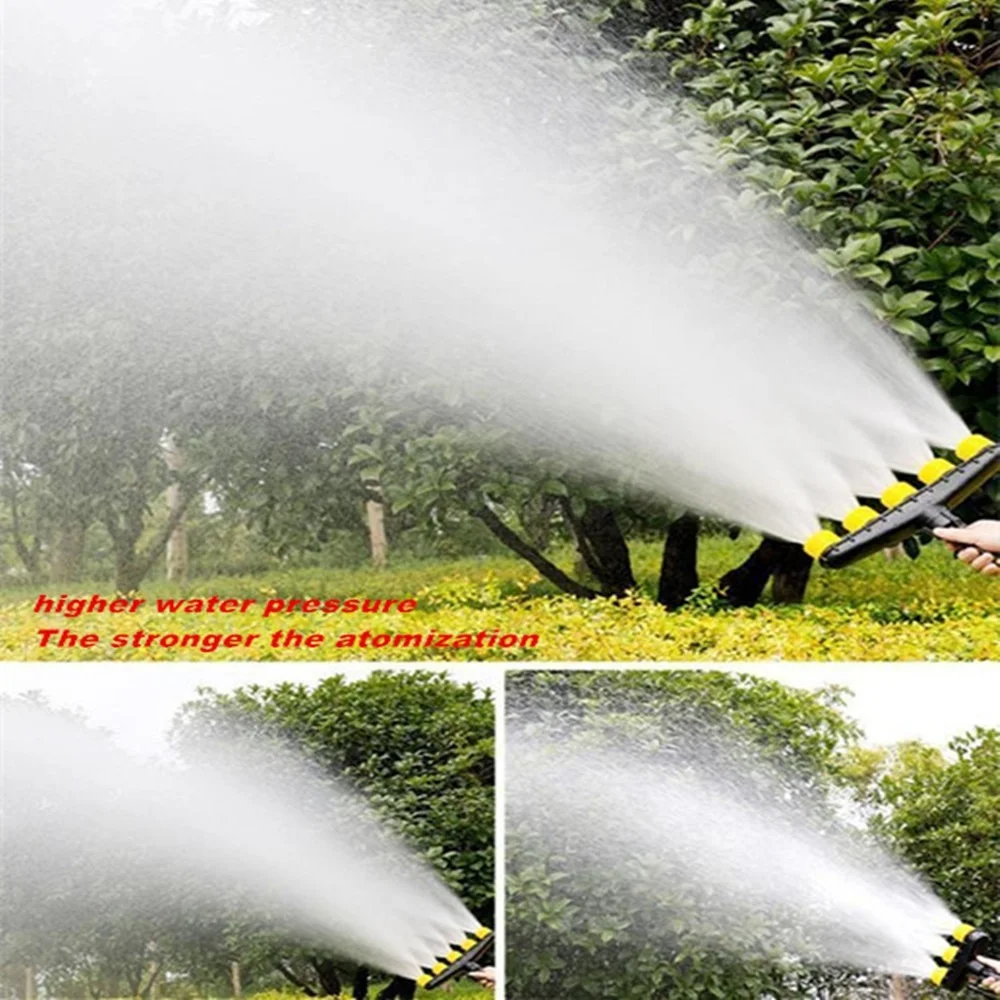 1 Pcs Multi-head Water Sprinklers Garden Lawn Agriculture Vegetables Irrigation Atomizer Nozzles Adjustable Sprinkler |