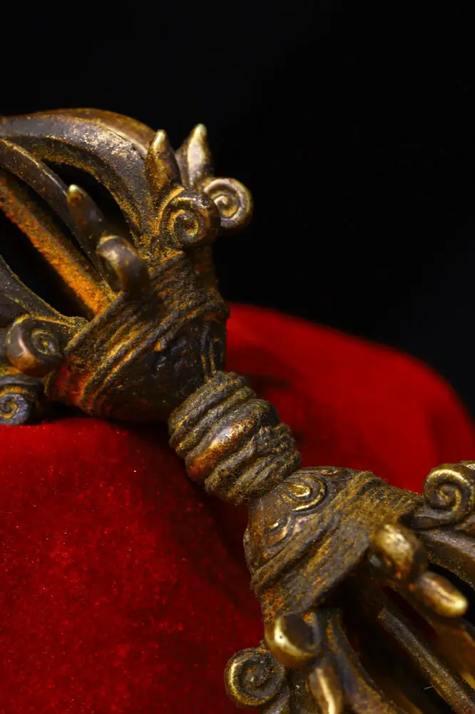 16 5 см Тибетский буддизм латунный Экзорцизм Dorje Vajra Phurpa кинжал FaQi