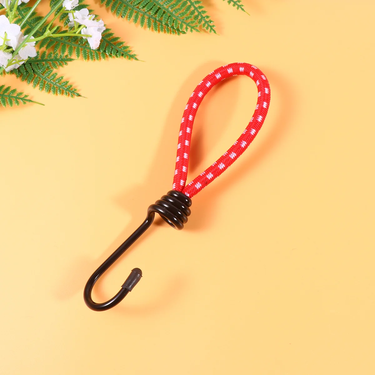 

6PCS Camping Tent Elastic String Clip Elastic Rope Buckle Hook Outoor Camping Accessories (Random Colors) Tarpaulin Accsesories