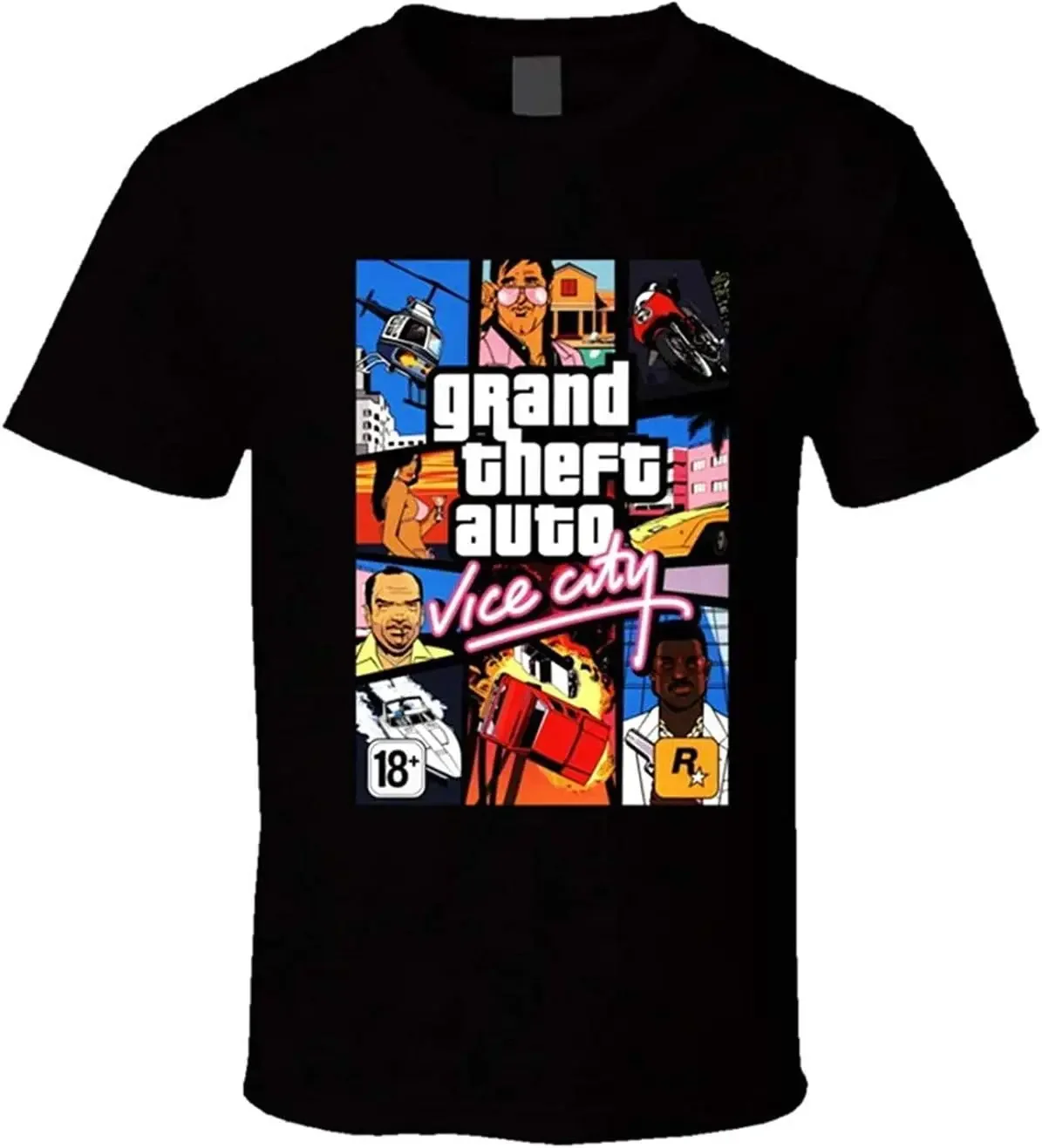 Футболка Grand Theft auto vice City Games