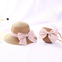 childrens sun protection hat ins korean version of the baby sun hat summer beach 2 10 years old boys girls straw fisherman hat