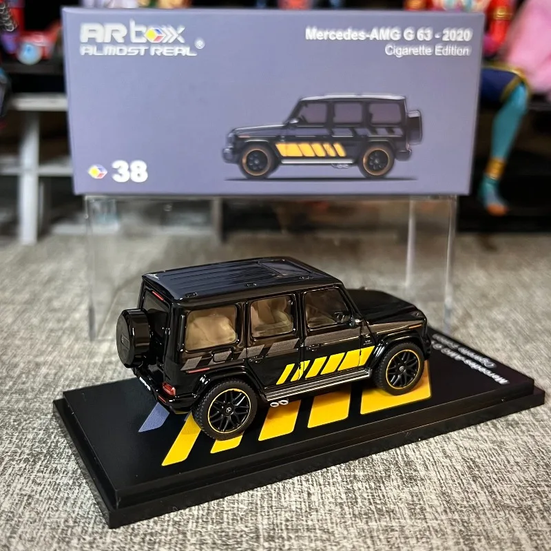 Коллекционная модель автомобиля HEC ALMOST REAL 164 AMG G63 2020 Cigarette Edition из сплава, для мальчиков, в подарок. (art.: 3920da56cb6ff) - 3920da56cb6ff