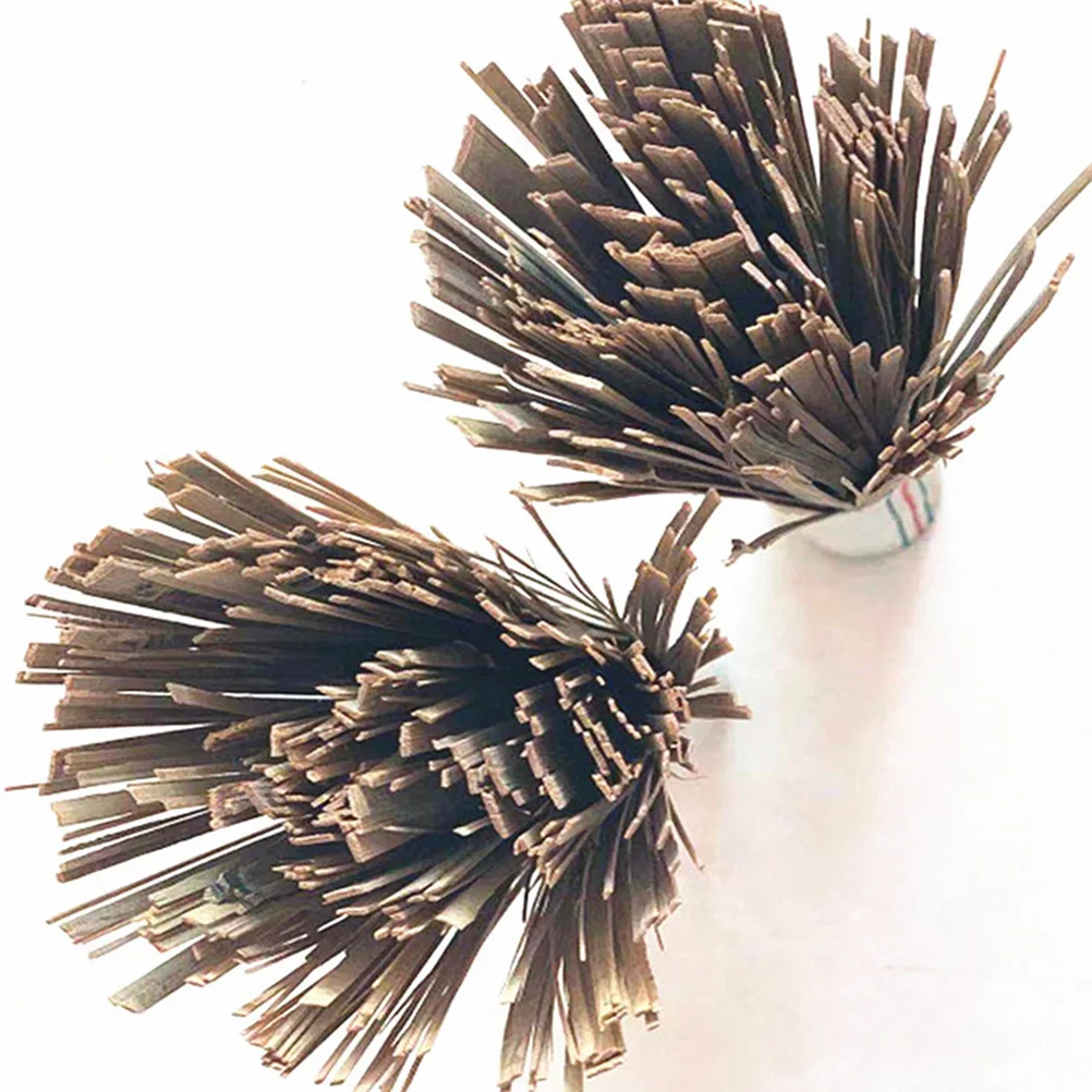 

2 Pcs Tool Multi-function Brushes Cleaning Wok Dish Sink Wrapped Cookware Bamboo Kitchen Scrub