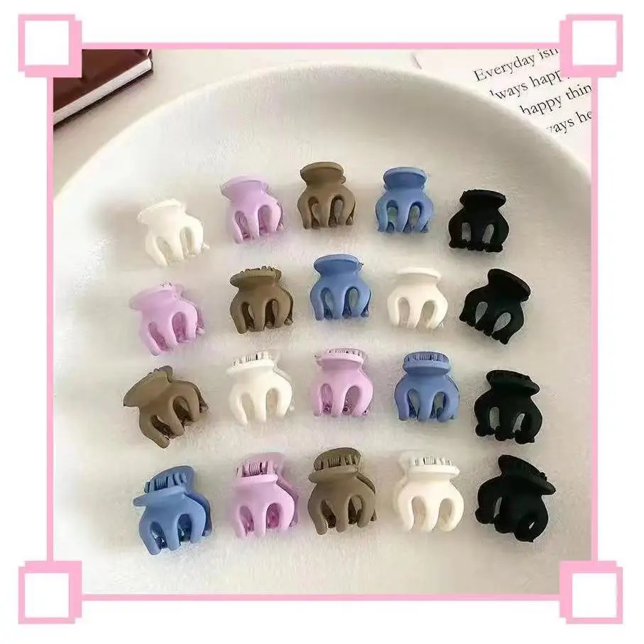 10pcs Small Grab Clip Hairpin Side Summer Female Mini Trumpet Bangs Clip Shark Clip Advanced Top Clip Hair Clip