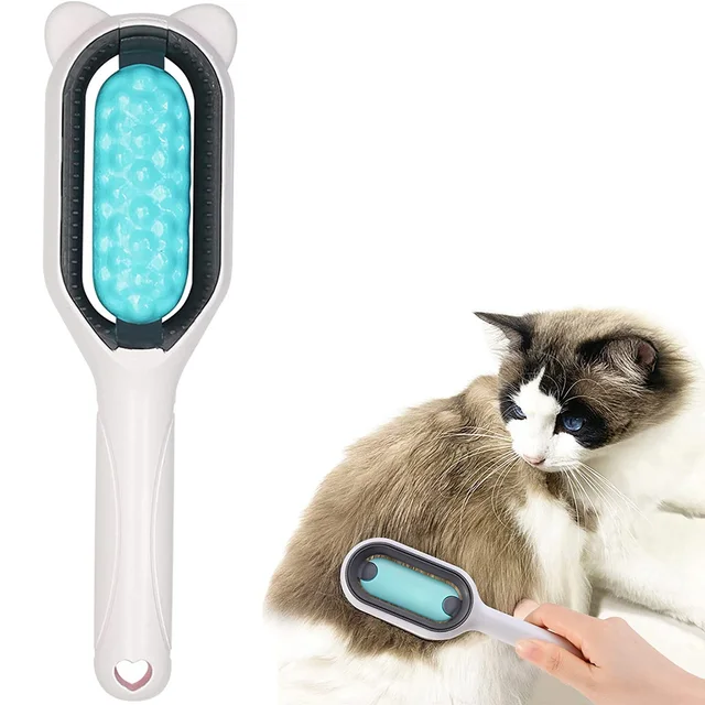 4 in 1 Pet Cleaning Brush Hair Comb Plastic Multifunctional Universal Pet Dogs Knots Remover Brush Cat Grooming Supplies 1