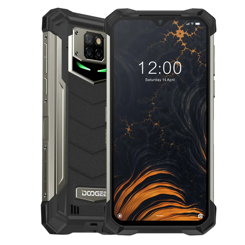 Tanie Doogee S88 Plus Wytrzymały Telefon Komórkowy 48MP Główna Kamera 10000mAh Super Bateria 8 + 128GB Android 10 IP68/IP69K Wersja Globalna Telefon