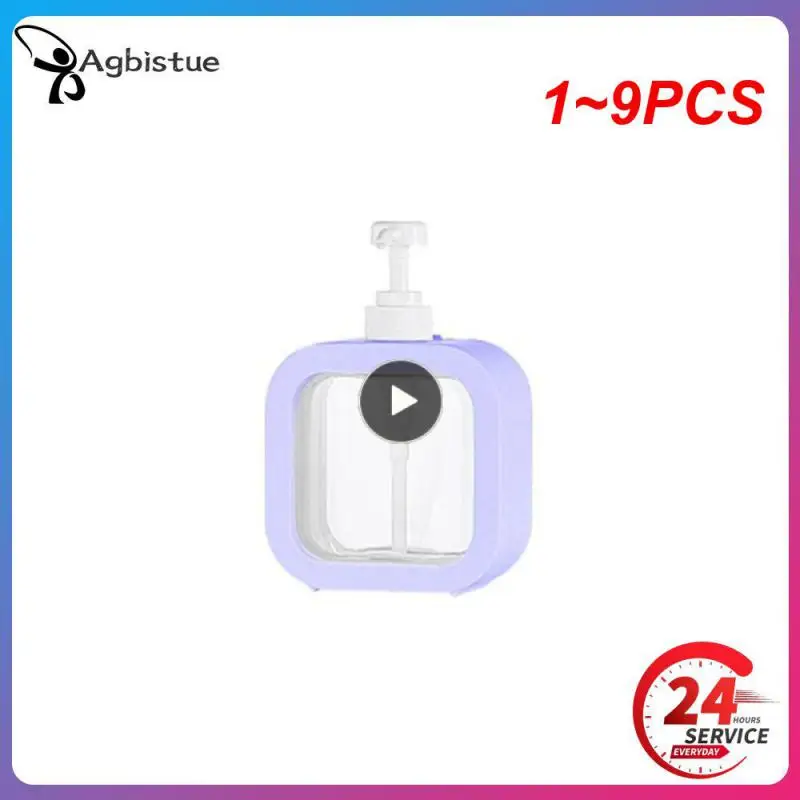 

1~9PCS 300/500ml Bathroom Soap Dispensers Refillable Lotion Shampoo Shower Gel Holder Portable Travel Dispenser Empty Bath Pump