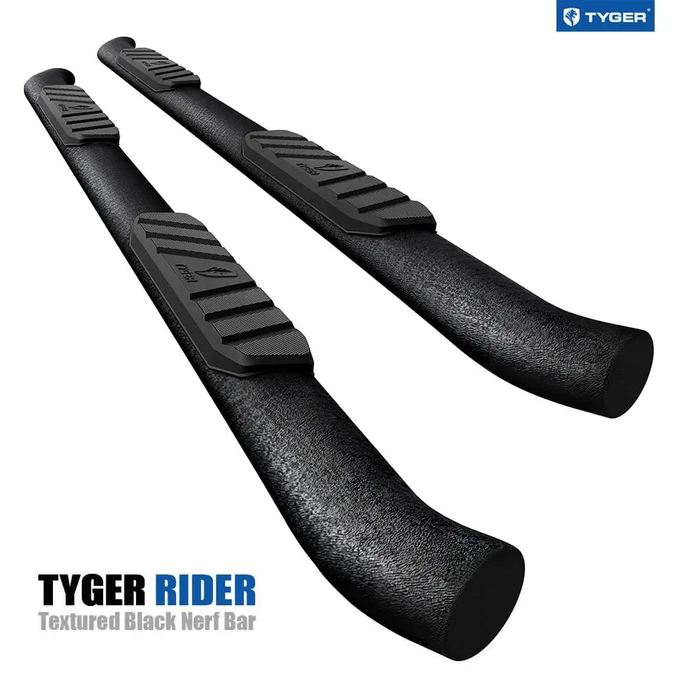 

Tyger Auto 3.5" Rider Running Boards Compatible with Chevy Colorado/GMC Canyon | Crew Cab || Side Step Rails Nerf Bars