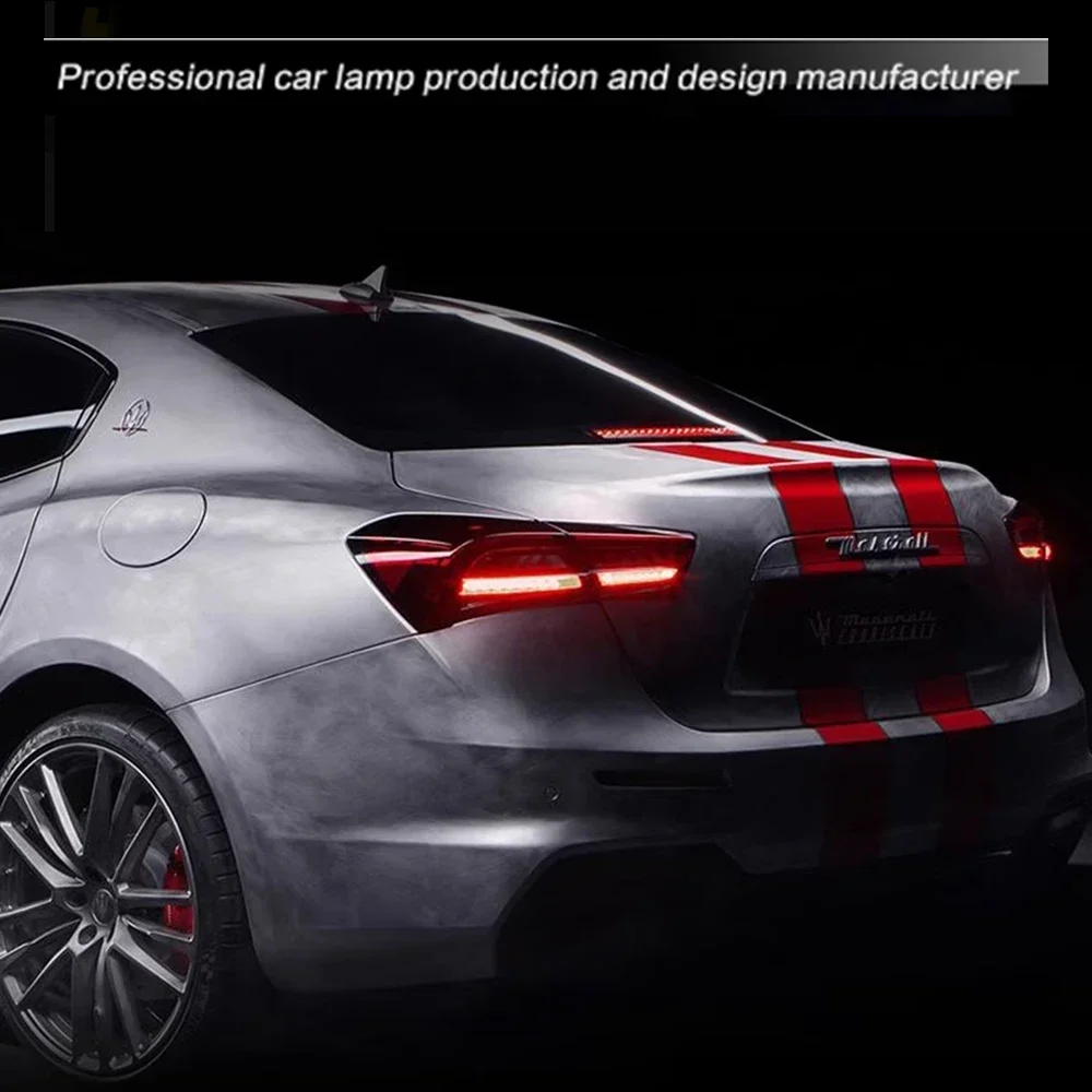 2 шт. автомобильные фары для Maserati Ghibli 2014-2022 светодиодные автоматические задние