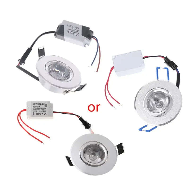 

T5EB 1W LED Lights 85-265V Cabinet Mini Downlight Spot Ceiling Lamp