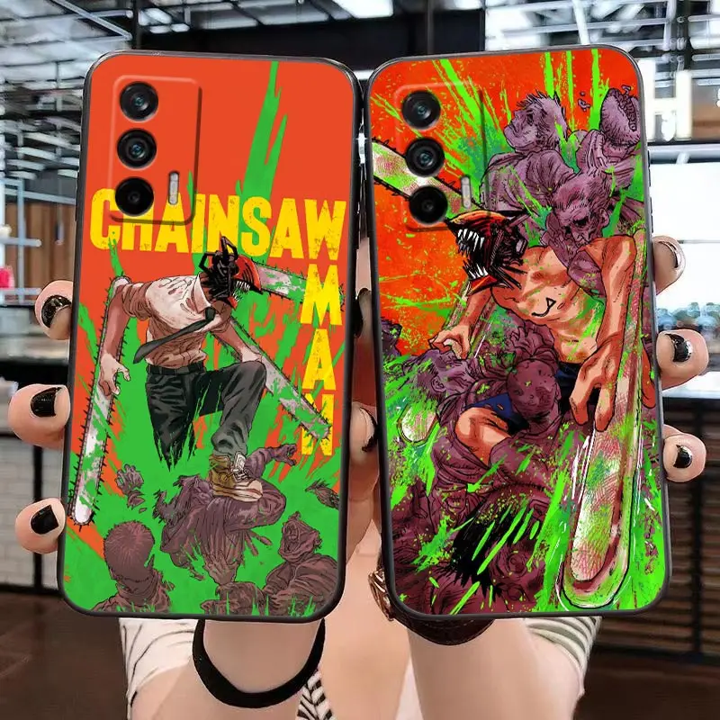 

Case For OPPO Realme GT 2 Pro Master NARZO 50 50I 50A 5G C35 C33 C31 C30 C30S C21 C21Y C20 C15 C12 Case Anime Chainsaw Man Denji