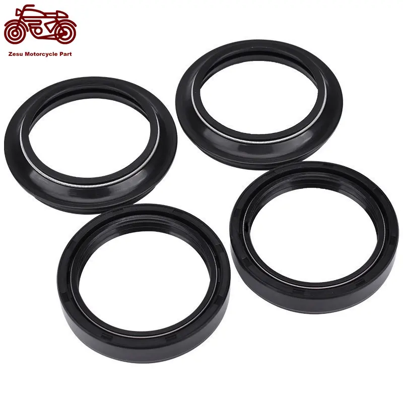 

46x58x11 Motor Bike Front Fork Damper Oil Seal & 46x58 Dust Cover Lip For SUZUKI VZ1800 M1800R M1800 Intruder VZ M 1800 GSX 1400