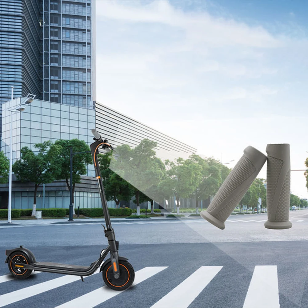 

1 пара, Резиновые Нескользящие ручки для электрического скутера Ninebot F30 F40
