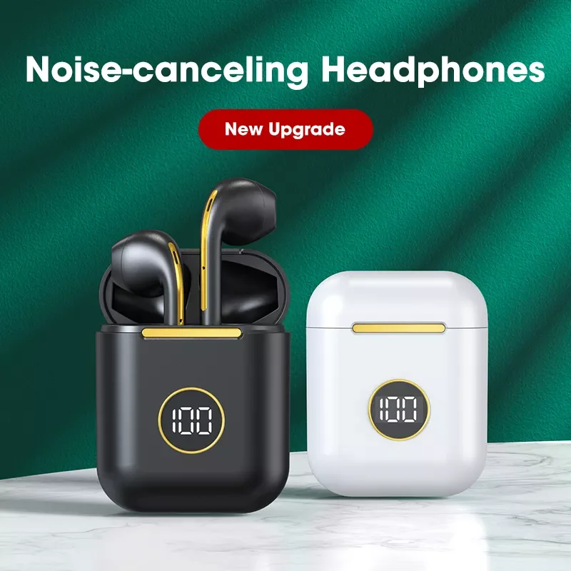 

2023 New J18 TWS Wireless Bluetooth Headphones Gaming Headset Sport Earbuds For Android iOS Smartphones Touch Control Earphones