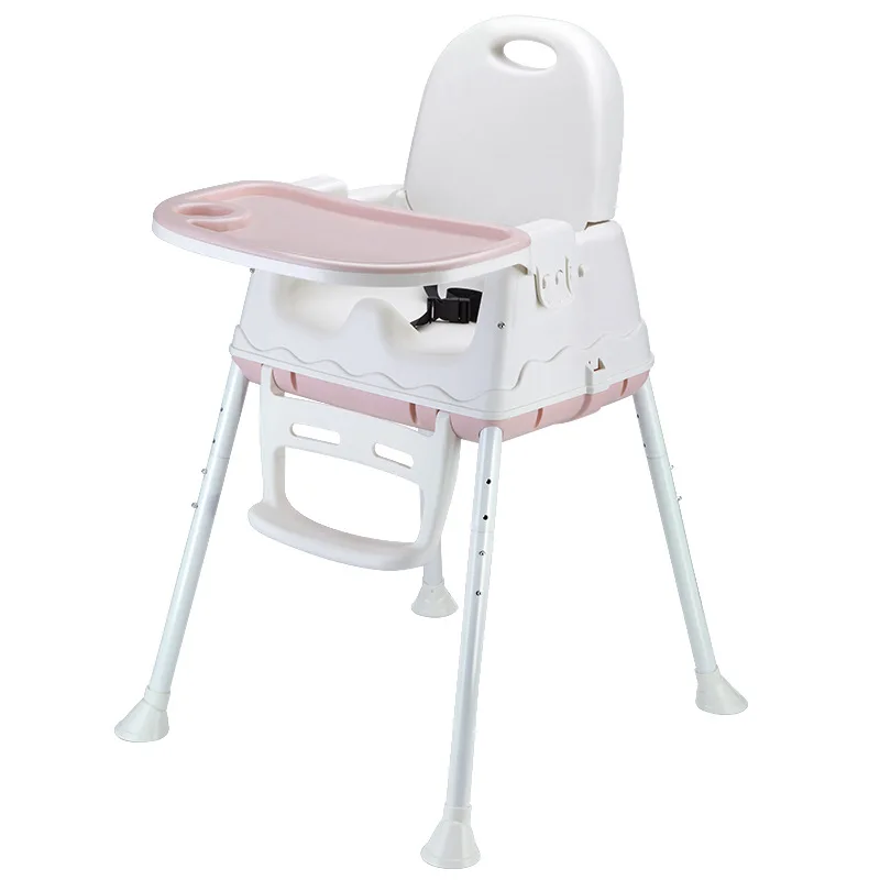 Large Baby Dining Chair Children's Dining Chair Multifunctional Foldable Portable Baby Chair Dining Dining Table Chair Seat