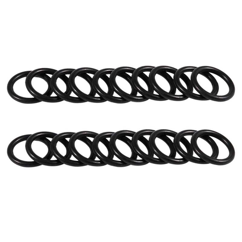 

20 Pcs Mechanical Rubber O Ring Oil Seal Seals 15 Mm X 9 Mm X 3 Mm