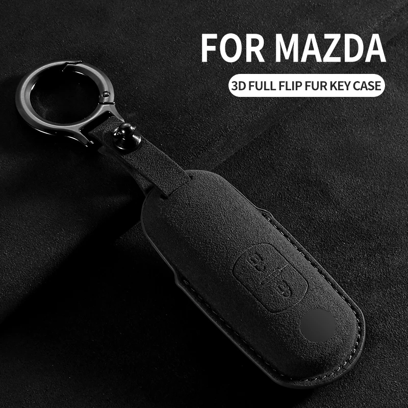 Фото Для Mazda Demio 2 3 5 6 M3 M5 M6 CX-5 CX7 CX9 RX8 MX5 MPV 2/3 кнопки чехол для автомобильного ключа без ключа чехол для ключа автомобильные аксессуары №3
