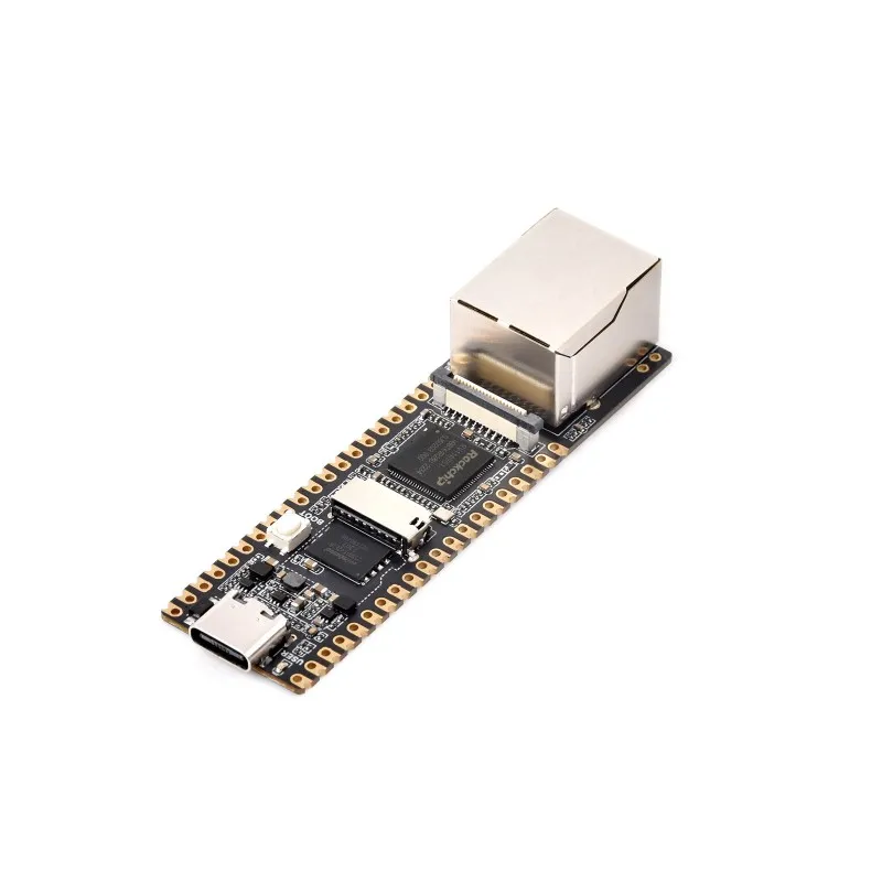 Фото LuckFox Pico Plus RV1103 Linux Микроплата разработки, включает процессоры ARM Cortex-A7/RISC-V MCU/NPU/ISP, с Ethernet №3