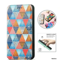 oppo reno 5a wallet case colorful patterned folio leather flip cover for oppo reno5a reno 5 a phone protective bag reno5a fundas
