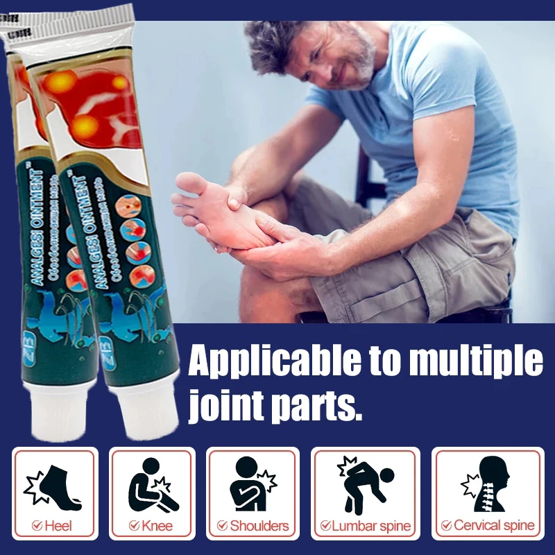 

20g Body Pain Relief Ointment Treat Rheumatoid Arthritis Back Analgesic Cream Lumber Joint Knee Muscle Ache Medical Dressing