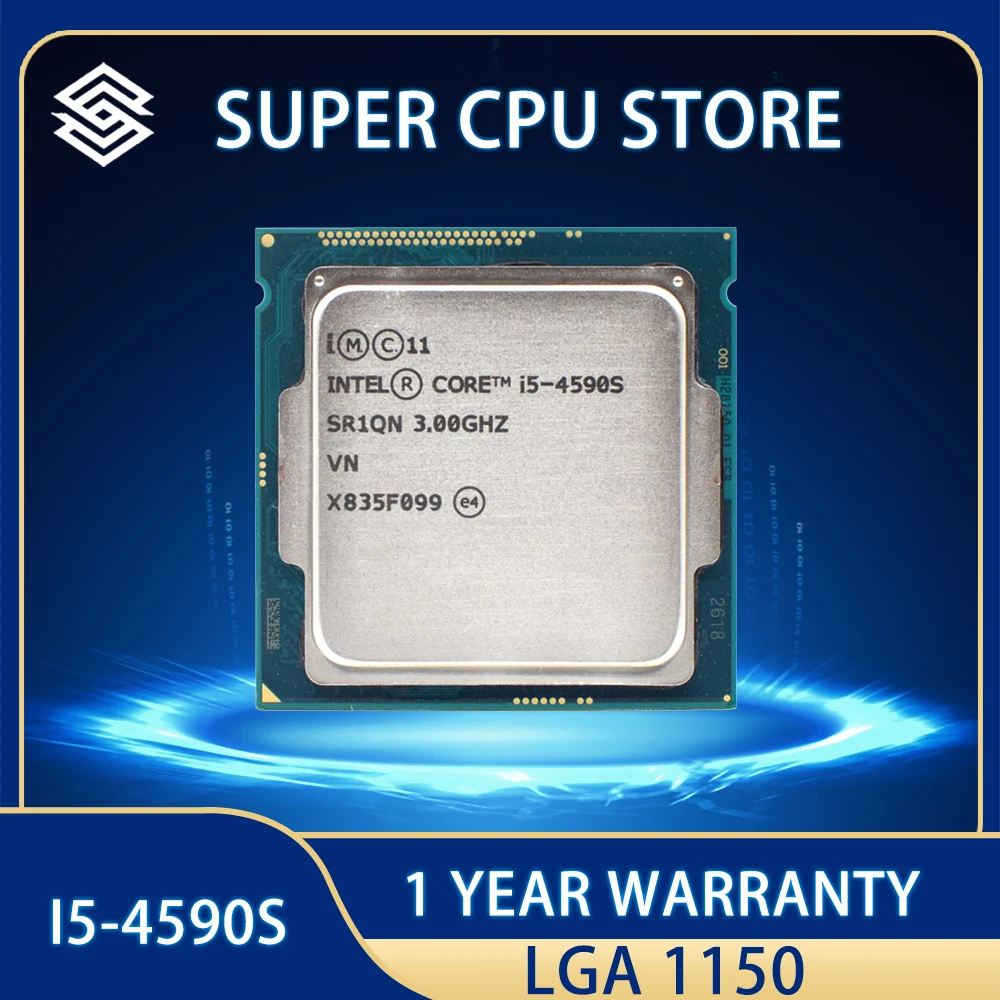 Intel Core i5 4590S CPU Processor 6M 65W 3.0 GHz Quad-Core  LGA 1150