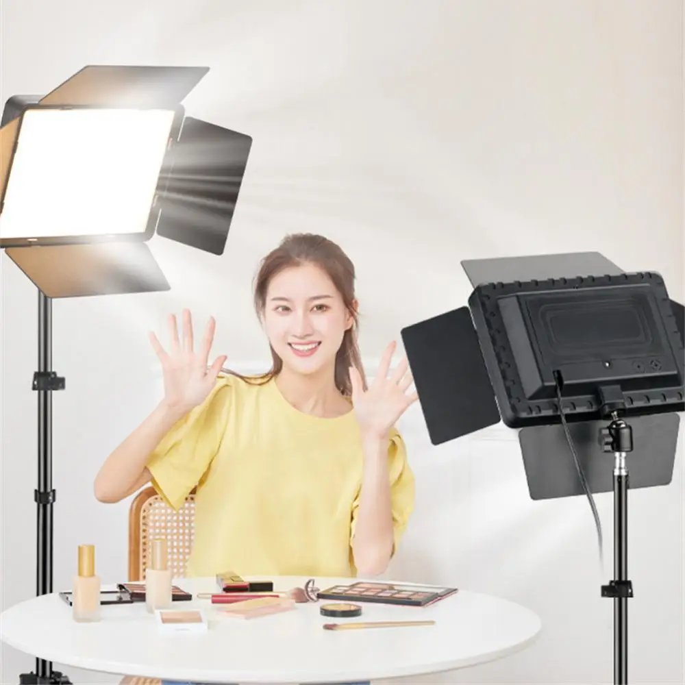 

10 Inch Led Background Lamp Adjustable Supplementary Lamp Photo Studio Super Bright Square For Live 2700-6500k