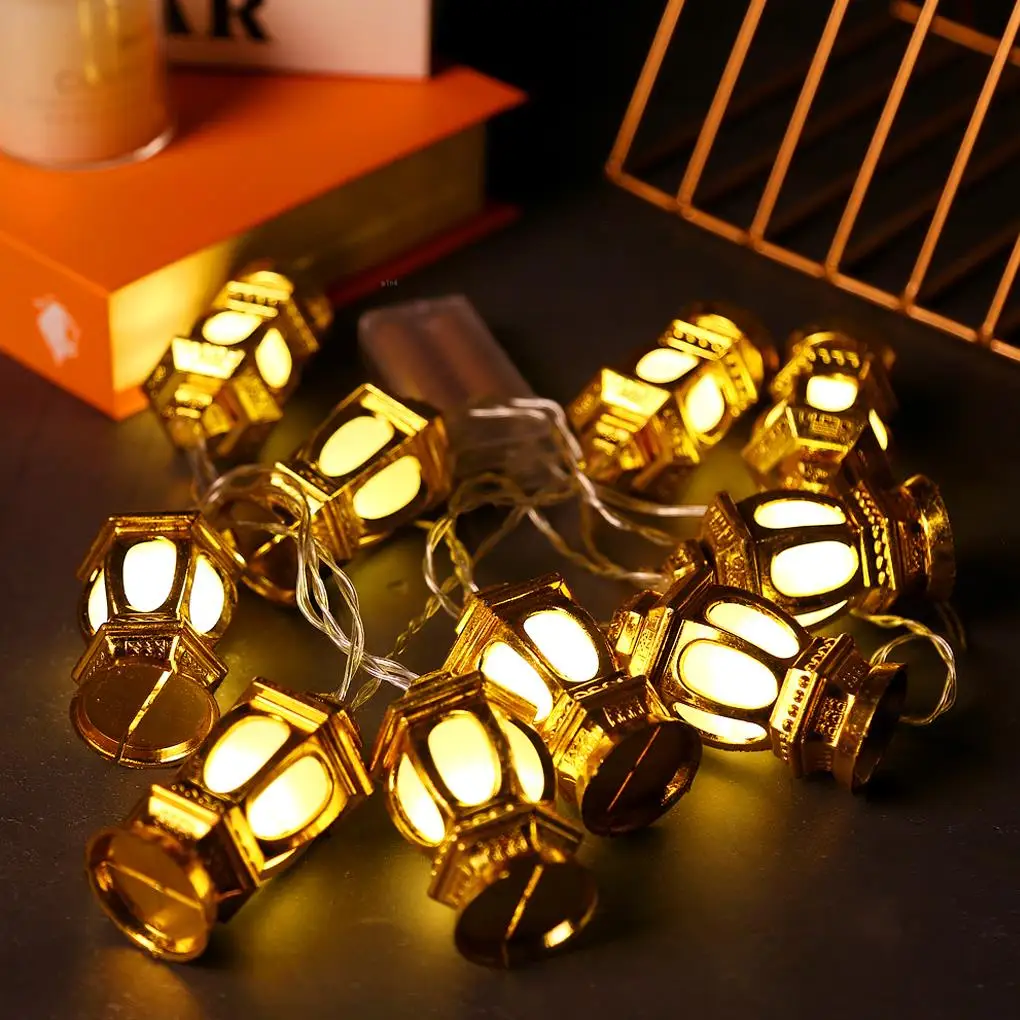 

Lights Stereo Palace Lamp LED Eid Mubarak Decorative String Lights Ramadan Kareem Decoration Accessories Muslim Islam