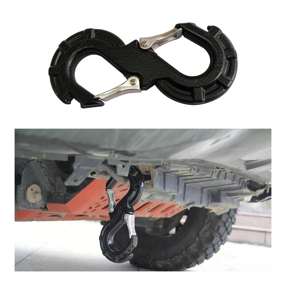 Автомобильный буксирный крюк из нержавеющей стали S для внедорожного прицепа