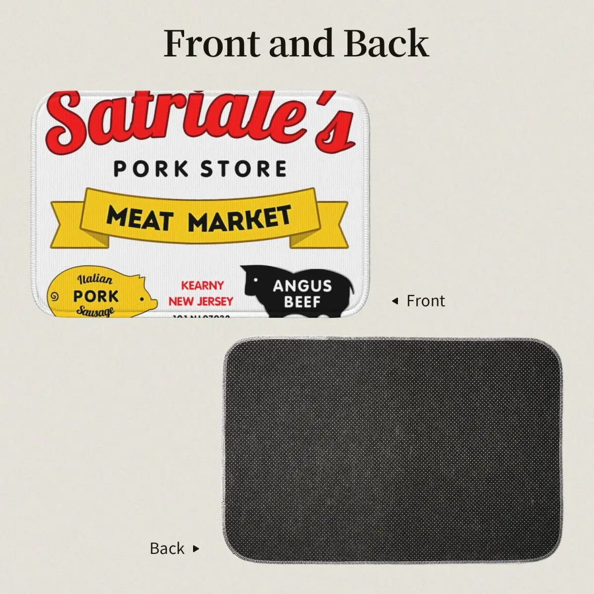 Коврики для ванной Satriale's Pork Store из полиэстера