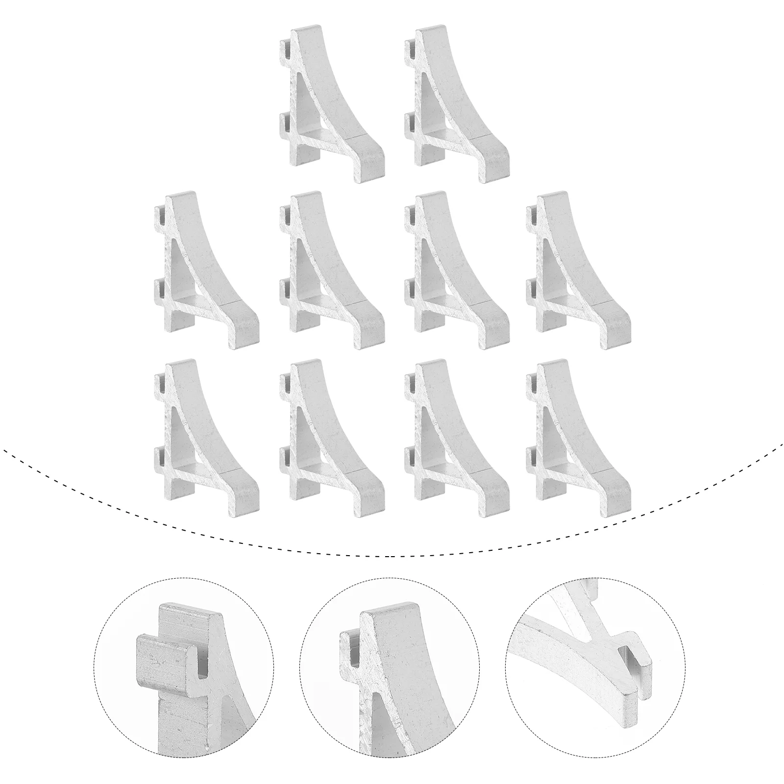 

Shelf Refrigerator Freezer Clip Clamp Clips Cooler Support Brace Buttonbracket Cabinet Buckle Rack Hooks Holder Shelves Brackets