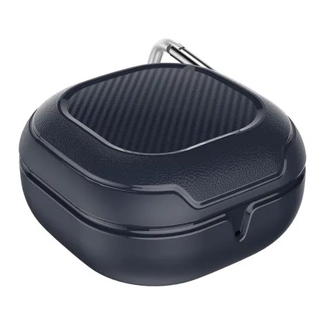 Чехол для наушников Samsung Galaxy Buds  из ТПУ/поликарбоната с узором из углеродного волокна