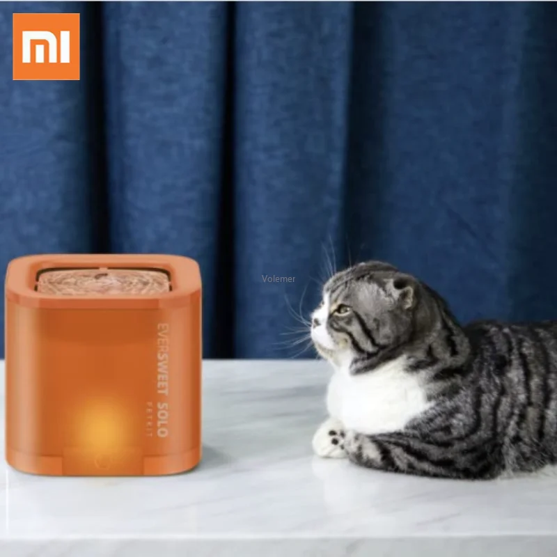 

Умный дозатор воды для домашних животных Xiaomi PetKit, устройство для очистки домашних животных, дизайн без индукции, уникальный бесшумный дизай...