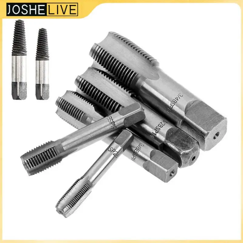 

55 ° Cylindrical Taper Pipe Tap Load-saving Foursquare Universal Chuck Threading Tools Metal Steel Plug Tap Tools High Quality