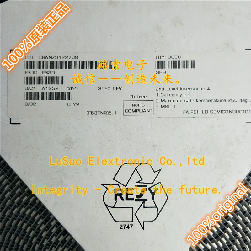 30 шт. Оригинальный Новый диодный выпрямитель ES3D ES3J SMC 3A/200/600V