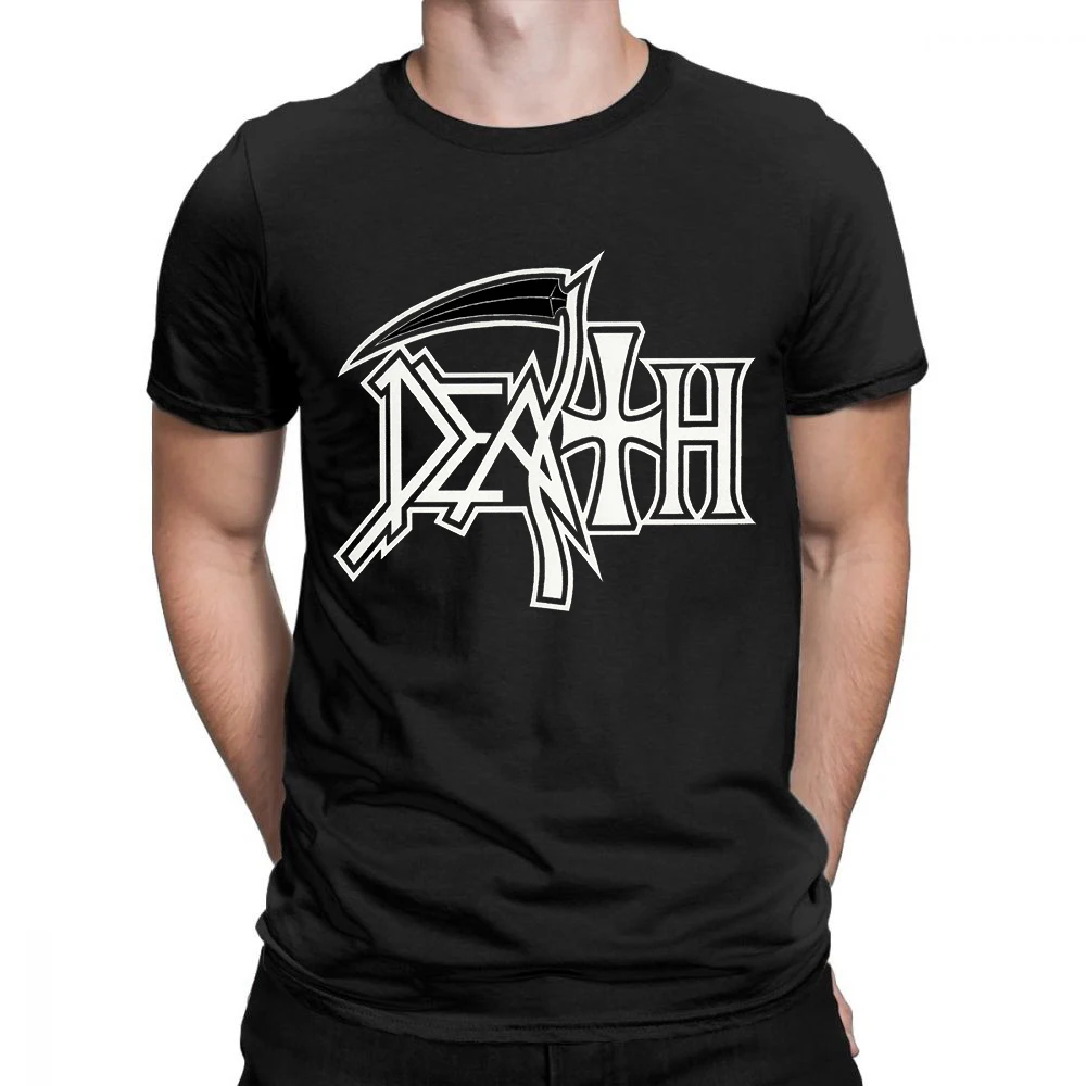 

DEATH ROCK BAND HEAVY METAL T-Shirt Men O Neck cool summer T Shirts Short Sleeve Tees fashion Tops