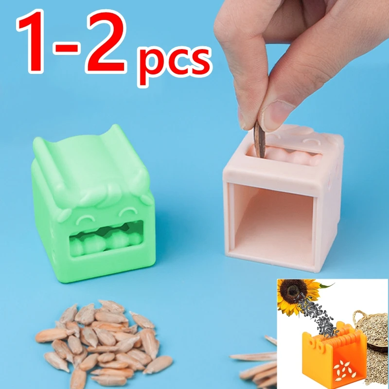 

Sunflower Seed Peeler Machine Kids Melon Seeds cleaner 1-2pcs Children peeling Artifact Opener Kitchen Gadgets Food Accessories