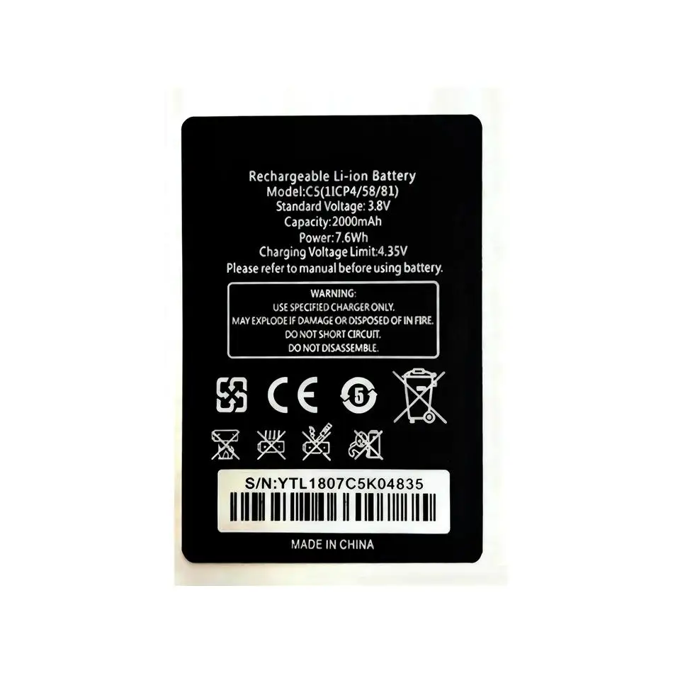 Фото Аккумулятор для мобильного телефона C5 для Oukitel C5 PRO, сменные батареи №2