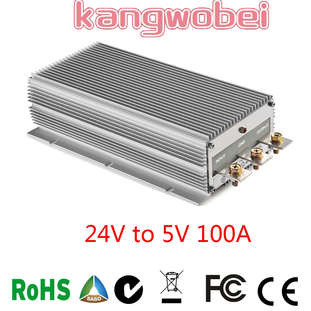 

24V to 5V 100 AMP Reducer CE RoHS Certificated Voltage Converter Voltage Reducer DC DC Step Down Converter