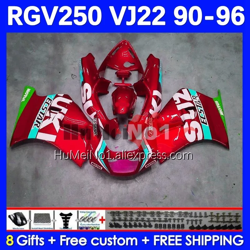 

RGV250 For SUZUKI SAPC Pearl red RGV-250 VJ22 41No.149 RGV 250 90 91 92 93 94 95 96 1990 1991 1992 1993 1994 1995 1996 Fairing