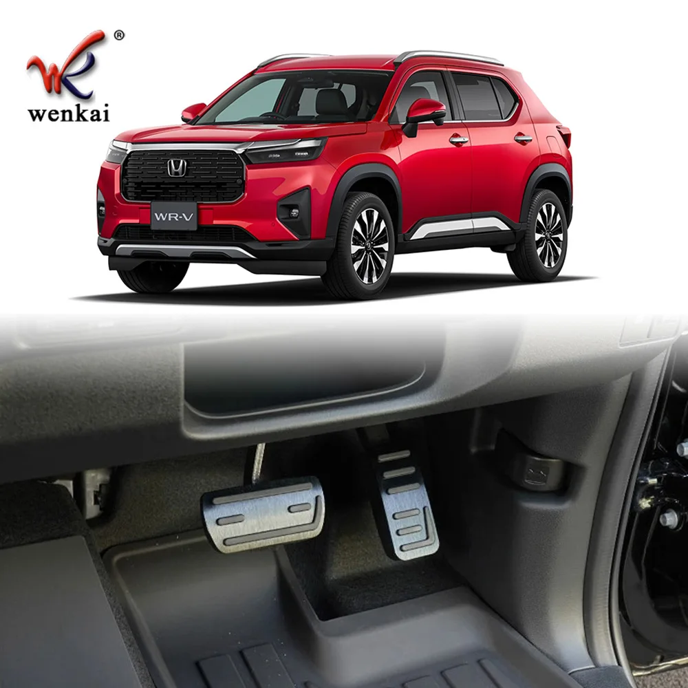 

Для Honda WR-V WRV DG5 серии 2024 2025 педаль дроссельной заслонки противоскользящая модификация тормоза наклейка интерьерные специальные аксессуары