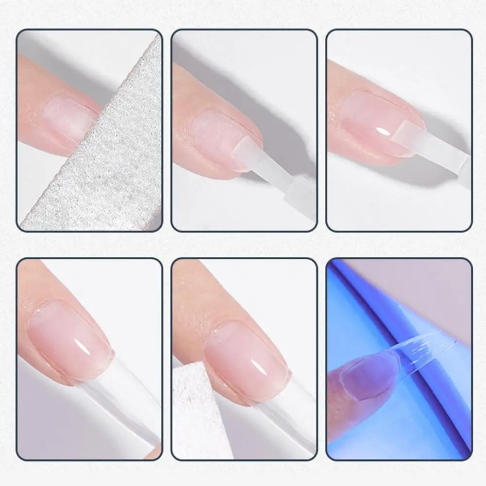 

Adhesive Nail Glue Professional Strong Stickiness Nail Adhesive Versatile 30g Solid Paste Patch for Wide Application Family Use